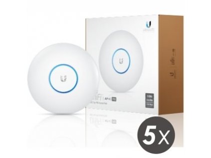 Ubiquiti UniFi AP AC PRO, 5-Pack, PoE není součástí balení