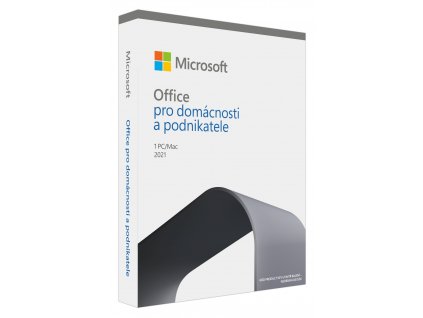 Microsoft Office 2021 pro domácnosti a podnikatele CZ krabicová verze T5D-03504 nová licence