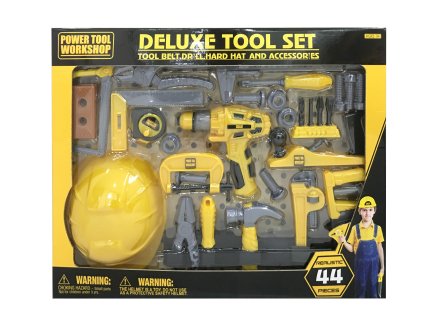 Hračka G21 Dětské nářadí DELUXE TOOLS, 44 dílů