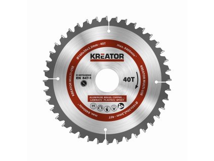 Pilový kotouč Kreator KRT020502 univerzální 160mm, 40T