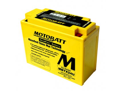 Baterie Motobatt MBTX24U 25 Ah, 12 V, 4 vývody