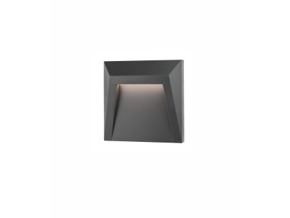 Svítidlo Nova Luce LUTON STEP GREY 2 schodišťové, IP 65, 1,2 W