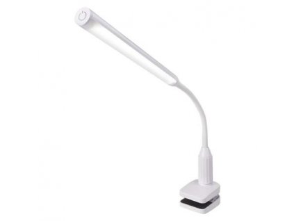 Emos LED stolní lampa Jasmine, 6W, 360 lm, stmívatelná, bílá
