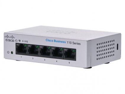 CBS110 Unmanaged 5-port GE, Desktop, Ext PS