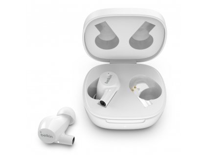 Belkin SOUNDFORM™ Rise - True Wireless Earbuds - bezdrátová sluchátka, bílá