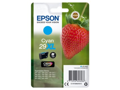 Epson inkoustová náplň/ T2992/ Singlepack 29XL Claria Home Ink/ azurová