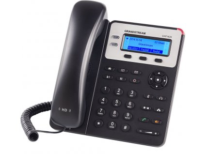 Grandstream GXP-1625/ VoIP telefon/ LCD display/ 2x SIP/ 2x LAN/ SRTP/ TLS/ 3 prog. tlačítka/