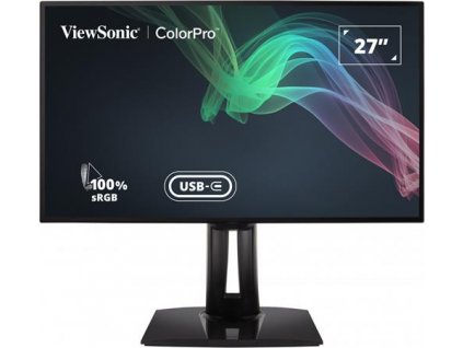 Viewsonic VP2768A-4K 27" IPS 4K 3840x2160/350nits/1000:1/5ms/2xHDMI/DP/USB-C/3xUSB/LAN/VESA/Pivot/Nastavitelný/100%sRGB