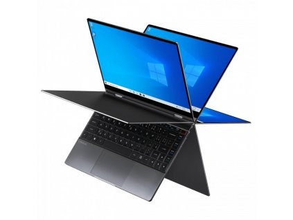 UMAX VisionBook 13Wr Flex/Celeron N4020/4 GB/128 GB eMMC/M.2 SATA SSD slot/13,3" Full HD IP/W10Pro/Tmavě šedý