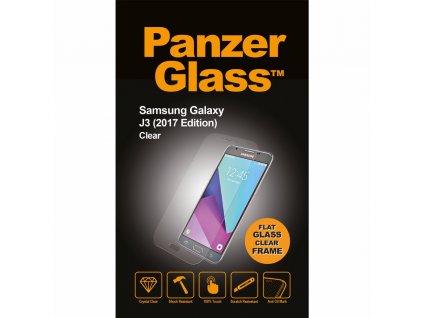 Tvrzené sklo PanzerGlass Edge-to-Edge pro Samsung Galaxy J3 (2017) čiré