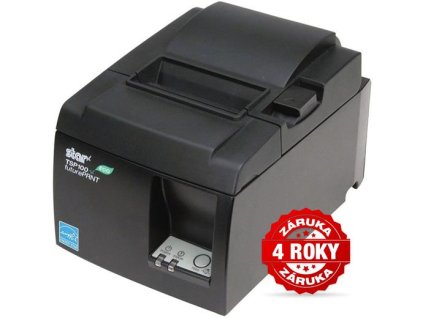 Tiskárna Star Micronics TSP143IIILAN Černá, LAN, řezačka, 4 roky záruka