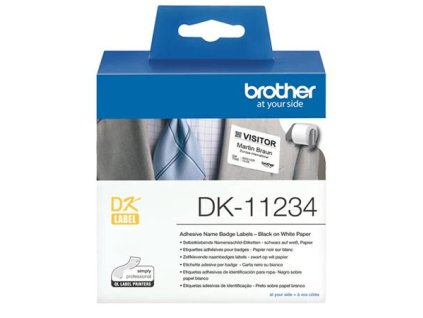 Brother - DK-11234 (papírové/visačky - oděv - 260ks) 62x100mm