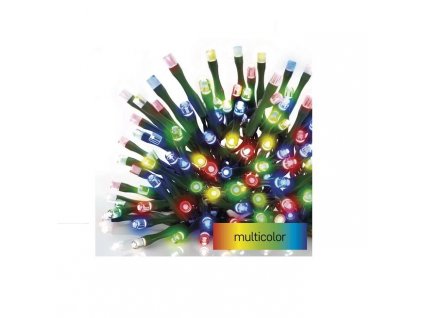 Emos LED vánoční řetěz, 240x LED, 24 m, IP44, multicolor