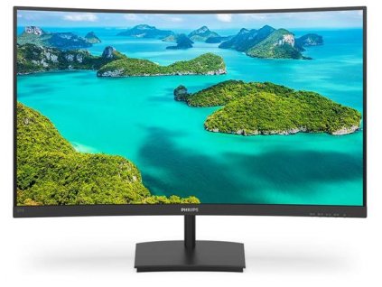 Philips LCD 271E1SCA 27" zakřivený VA/1920x1080@75Hz/Mega DCR/4ms/250 cd/m2/VGA/HDMI/Repro/VESA/FreeSync