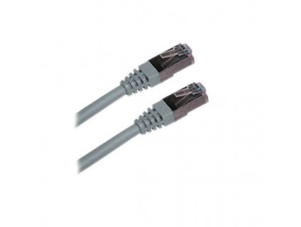 XtendLan Patch kabel Cat 6A SFTP LSFRZH 1,5m - šedý