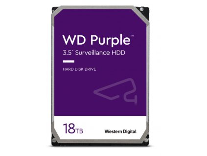 WD Purple/18TB/HDD/3.5''/SATA/7200 RPM/5R