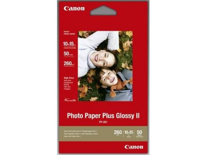 Canon fotopapír PP-201 - 10x15cm (4x6inch) - 265g/m2 - 5 listů - lesklý