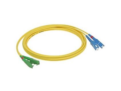 Patchcord FO duplex E2000/APC-SC/UPC 9/125um SM 7m, OS2