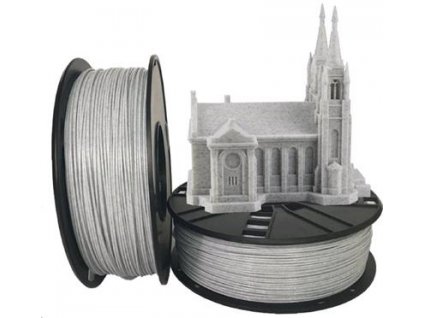 GEMBIRD Tisková struna (filament) GEMBIRD, PLA, 1,75mm, 1kg, mramor