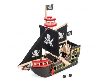 Hračka Le Toy Van Pirátská loď Barbarossa