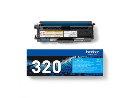 Brother - TN-320C, toner azurový (1 500 str.)