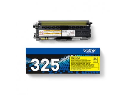 Brother - TN-325Y, toner žlutý (3 500 str.)