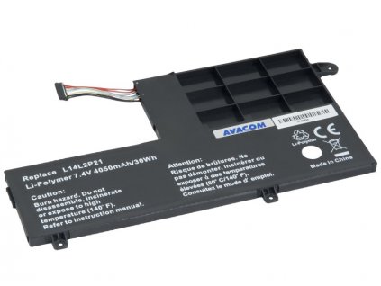AVACOM Náhradní baterie Lenovo S41, Yoga 500-151BD Li-Pol 7,4V 4050mAh 30Wh