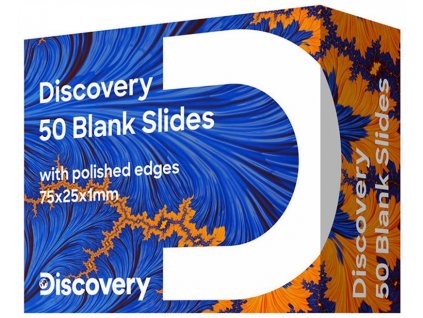 Příslušenství Discovery 50 Blank Slides - sada 50ks podložních sklíček k mikroskopu