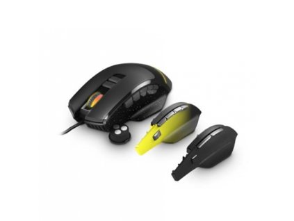Energy Sistem Gaming Mouse ESG M5 Triforce (herní myš s RGB osvětlením, upravitelná hmotnost, až 15 program. tlačítek)