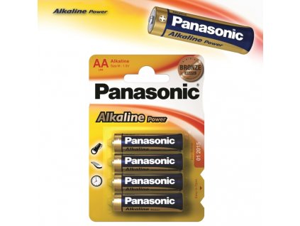 Alkalická baterie AA Panasonic Alkaline Power 4ks