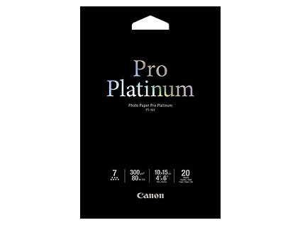 Canon fotopapír PT-101 - 10x15cm (4x6inch) - 300g/m2 - 20 listů - lesklý