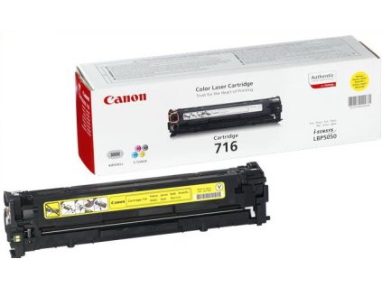 Canon toner cart. CRG-716 / Yellow / 1500str.