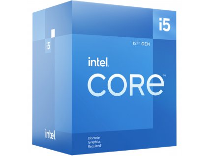 INTEL Core i5-12400F 2.5GHz/6core/18MB/LGA1700/No Graphics/Alder Lake/s chladičem