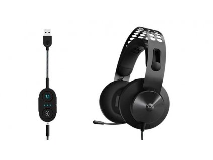 Lenovo sluchátka CONS Legion H500 Pro 7.1 Surround Sound Gaming (tmavě šedá)