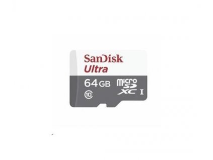 Sandisk MicroSDXC karta 64GB Ultra (80MB/s, Class 10 UHS-I, Android)