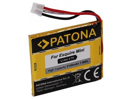 PATONA baterie pro reproduktor Harman Kardon Esquire Mini 2100mAh 3,7V Li-lon