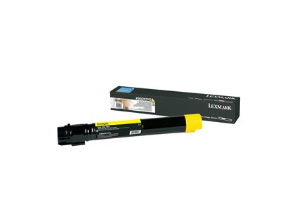Lexmark X950, X952, X954 Yellow Extra High Yield Toner Cartridge (22K)