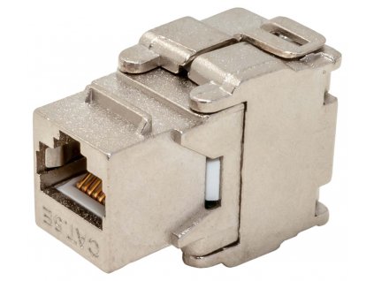 XtendLan Keystone jack RJ-45, Cat5e, STP, zaklapávací zezadu