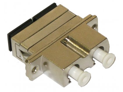 XtendLan SC-LC duplex adapter, metalický, na kabel a do optických rozvaděčů, SM i MM