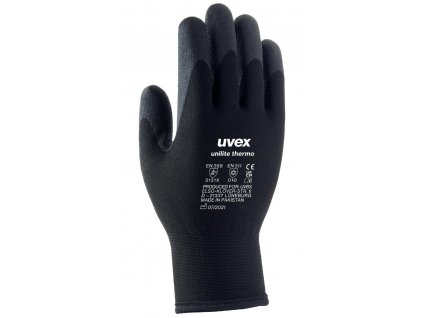 UVEX Rukavice Unilite thermo vel. 10 /přesné mechanické práce /suché a mírne vlhké prostředí /vysoká citlivost