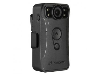 Transcend DrivePro Body 30 osobní kamera, Full HD 1080p, infra LED, 64GB paměť, Wi-Fi, Bluetooth, USB 2.0, IP67, černá