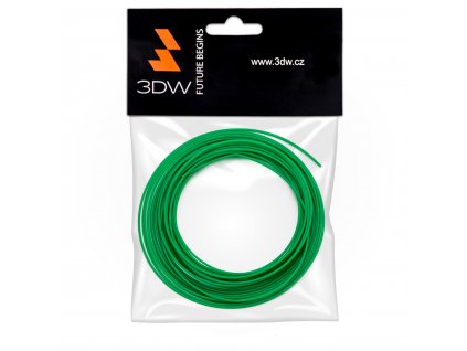3DW - ABS filament 1,75mm zelená, 10m, tisk 220-250°C