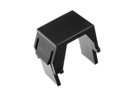 solarix keystone zaslepka do modularnich patch panelu nebo zasuvek cerna sxkj 0 bk 1ks i101455