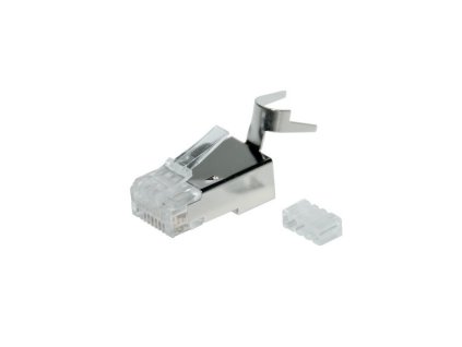 Konektor RJ45 CAT6A STP 8p8c stíněný, drát 20ks