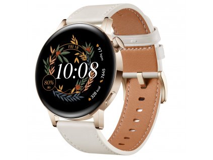 Huawei Watch GT 3/Gold/Elegant Band/White