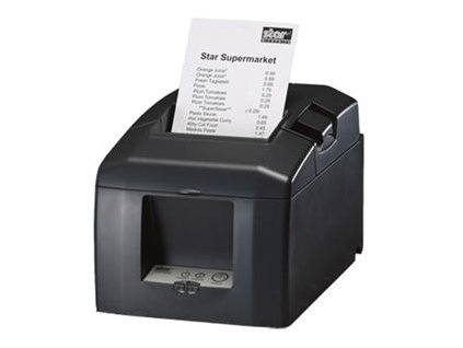 STAR Micronics tiskárna TSP654IIU Černá, USB, řezačka, bez zdroje