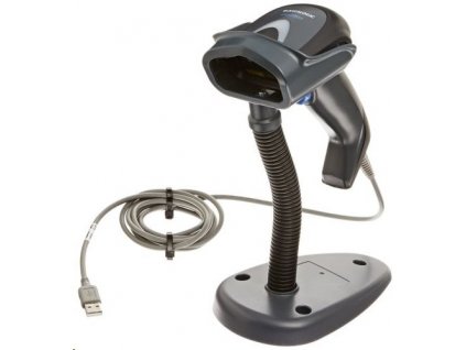 Čtečka Datalogic QD2330 QuickScan L , Kit, USB, Laser Scanner, černá, stojánek