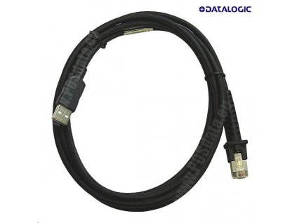 Datalogic 90A052258 USB, rovný, 2m, černý