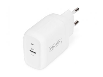 DIGITUS univerzální nabíjecí adaptér, USB-C, 20 W, bílý