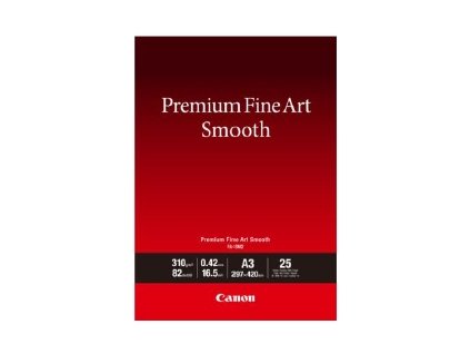 Canon fotopapír Premium FineArt Smooth A3 25 sheets